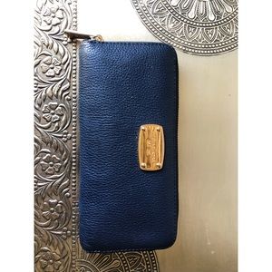 Michael Kors Navy Blue Wallet